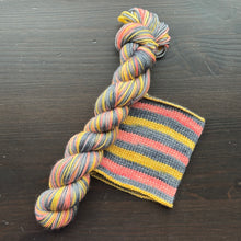 Load image into Gallery viewer, Be Kind - Self Striping Merino Nylon Sock & DK