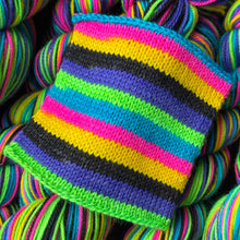 Load image into Gallery viewer, 90s Kid - Self Striping Merino Nylon Sock & DK