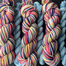 Load image into Gallery viewer, Go, Sports! Sock Set - Self Striping Merino Nylon Sock