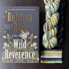 Load image into Gallery viewer, Book Inspired Dyed To Order - Self Striping Merino Nylon Sock