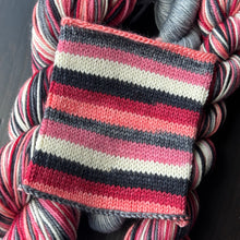 Load image into Gallery viewer, Mysterious Hauntings - Self Striping Merino Nylon Sock