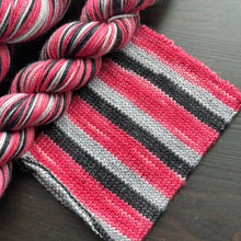 Load image into Gallery viewer, 50 Gram Mini - Autumn Bliss - Self Striping Merino Nylon Sock