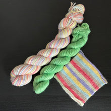 Load image into Gallery viewer, Valentine's Day 2026 Self Striping Sock Set & Solo Skeins - Love Is Love - Self Striping Merino Nylon Sock