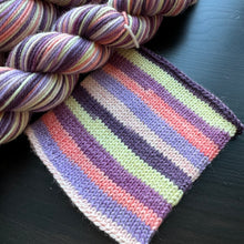 Load image into Gallery viewer, On The Horizon - Self Striping Merino Nylon Sock
