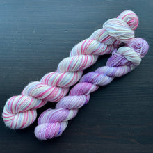 Load image into Gallery viewer, Dyed To Order - Cheers To A Fresh Start Sock Set - Self Striping Merino Nylon Sock