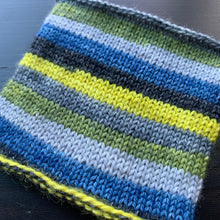 Load image into Gallery viewer, 50 Gram Mini - Storm Chaser - Self Striping Merino Nylon Sock