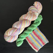 Load image into Gallery viewer, Valentine's Day 2026 Self Striping Sock Set & Solo Skeins - Love Is Love - Self Striping Merino Nylon Sock
