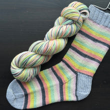Load image into Gallery viewer, A Magical Delight - Self Striping Merino Nylon Sock & DK