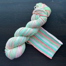 Load image into Gallery viewer, You Are Enough - Self Striping Merino Nylon Sock & DK