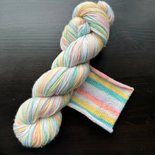 Load image into Gallery viewer, Age Is Just A Number - Self Striping Merino Nylon Sock