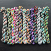 Load image into Gallery viewer, Assorted Self Striping Mini Skeins - Self Striping Merino Nylon Sock