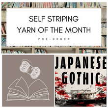 Load image into Gallery viewer, Mysterious Hauntings - Self Striping Merino Nylon Sock