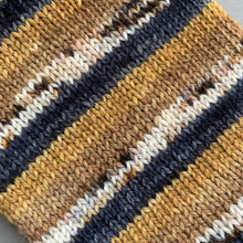 Load image into Gallery viewer, 50 Gram Mini - Tea Time - Self Striping Merino Nylon Sock