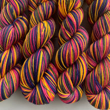 Load image into Gallery viewer, Rainy Day - Self Striping Merino Nylon Sock & DK