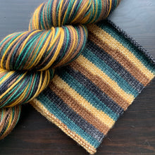 Load image into Gallery viewer, Dracaena - Self Striping Merino Nylon Sock & DK