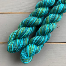 Load image into Gallery viewer, 50 Gram Mini - Archipelago - Self Striping Merino Nylon Sock