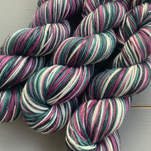 Load image into Gallery viewer, A Single Peony - Self Striping Merino Nylon Sock