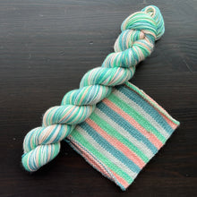 Load image into Gallery viewer, Say Something - Self Striping Merino Nylon Sock &amp; DK
