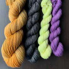 Load image into Gallery viewer, Brew Of Witches Tonal Sock Yarn Kit - No Pattern - Self Striping Merino Nylon Sock

