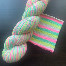 Load image into Gallery viewer, Pastel Party - Self Striping Merino Nylon Sock &amp; DK
