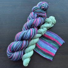 Load image into Gallery viewer, You Think I’m Qualified? Sock Set - Self Striping Merino Nylon Sock
