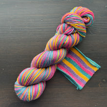 Load image into Gallery viewer, Epic Journeys - Book Genre Collection - Self Striping Merino Nylon Sock &amp; DK
