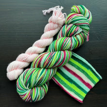 Load image into Gallery viewer, A Close Call - Self Striping Merino Nylon Sock &amp; DK
