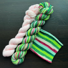 Load image into Gallery viewer, A Close Call - Self Striping Merino Nylon Sock &amp; DK
