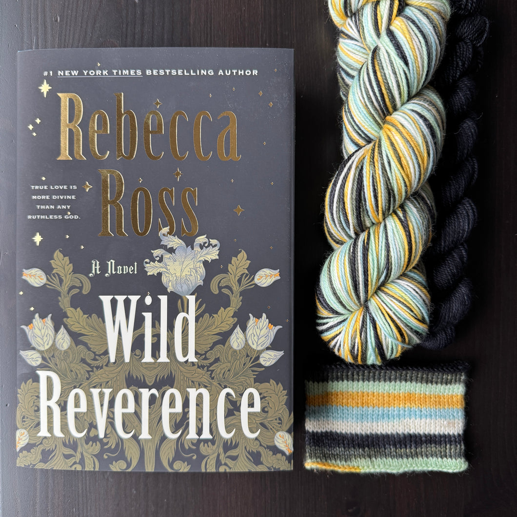 Enchanting Letters Self Striping Sock Set - Self Striping Merino Nylon Sock