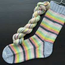 Load image into Gallery viewer, A Magical Delight - Self Striping Merino Nylon Sock &amp; DK
