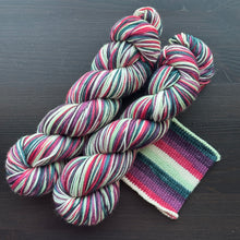 Load image into Gallery viewer, Royal Christmas - Self Striping Merino Nylon Sock &amp; DK
