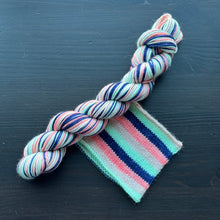 Load image into Gallery viewer, Fictionally Historical - Book Genre Collection - Self Striping Merino Nylon Sock &amp; DK
