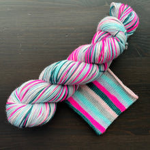 Load image into Gallery viewer, Time To Unwind - Self Striping Merino Nylon Sock &amp; DK
