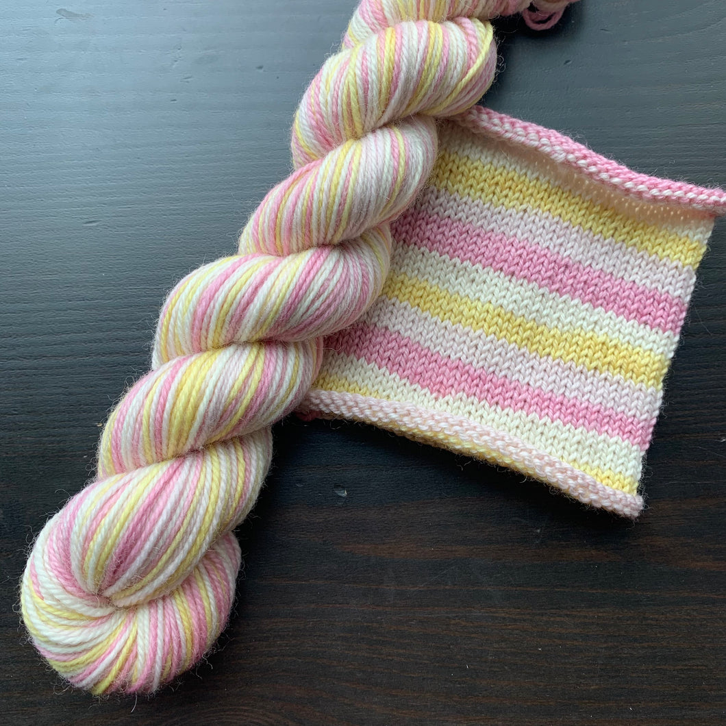 50 Gram Mini - #MumLife - Self Striping Merino Nylon Sock