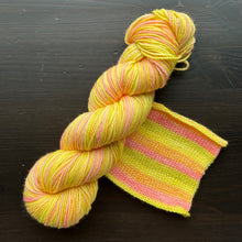 Load image into Gallery viewer, Tropical Punch - Self Striping Merino Nylon Sock &amp; DK
