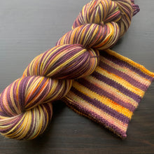Load image into Gallery viewer, Happy Fall, Y’all - Self Striping Merino Nylon Sock
