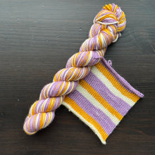 Load image into Gallery viewer, Of Quartz I Adore You - Self Striping Merino Nylon Sock &amp; DK
