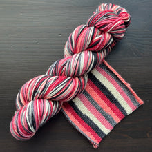 Load image into Gallery viewer, Mysterious Hauntings - Self Striping Merino Nylon Sock
