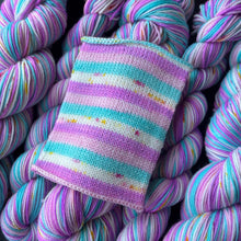 Load image into Gallery viewer, Be Unique. Be A Unicorn. - Self Striping Merino Nylon Sock &amp; DK
