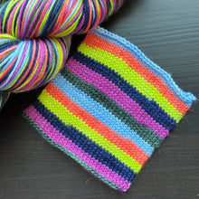 Load image into Gallery viewer, Wear The Damn Swimsuit - Self Striping Merino Nylon Sock
