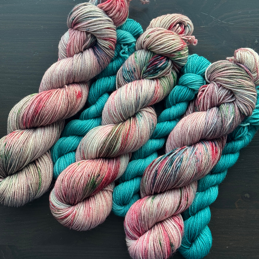 Annual Christmas Party Sock Set - Merino Nylon Sock