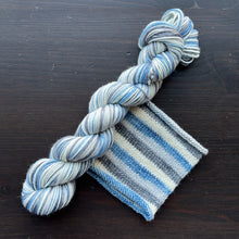 Load image into Gallery viewer, Ghostly - Self Striping Merino Nylon Sock &amp; DK
