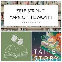 Load image into Gallery viewer, Dyed To Order - September Self Striping Sock Set - Self Striping Merino Nylon Sock
