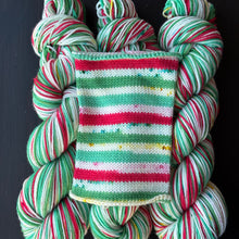 Load image into Gallery viewer, What The Elf - Self Striping Merino Nylon Sock &amp; DK

