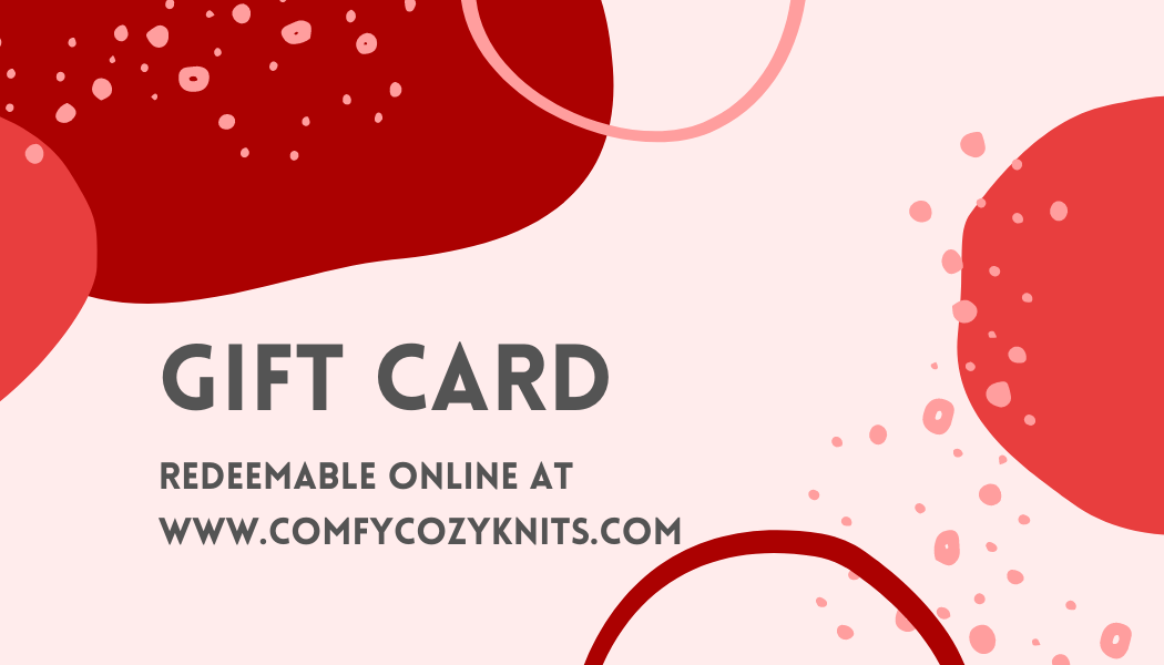 Comfy Cozy Knits Gift Card