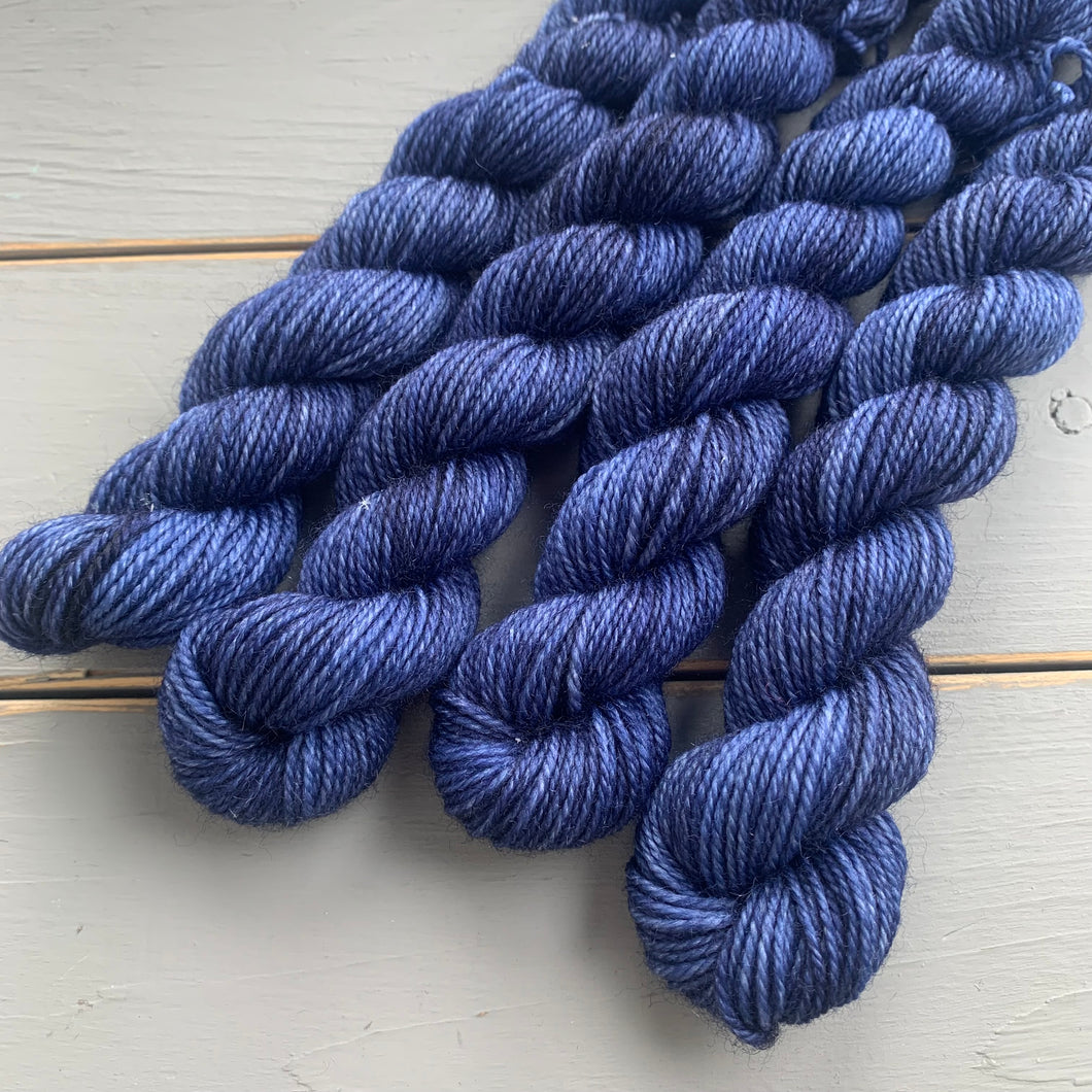 25 Gram Mini - Evening Sky - Merino Nylon Sock