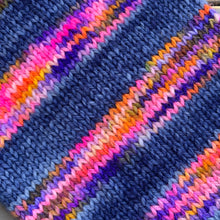 Load image into Gallery viewer, 80s Electric - Self Striping Merino Nylon Sock
