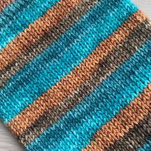 Load image into Gallery viewer, 50 Gram Mini - Deserted - Self Striping Merino Nylon Sock
